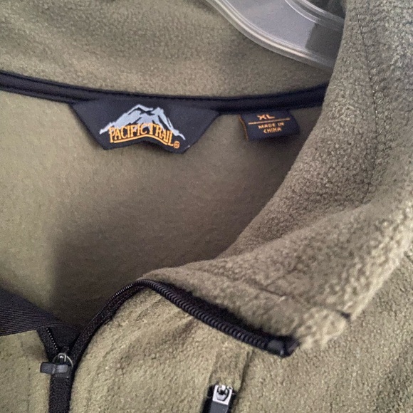 Nwot fleece pacific trail pullover-xl - Picture 4 of 4